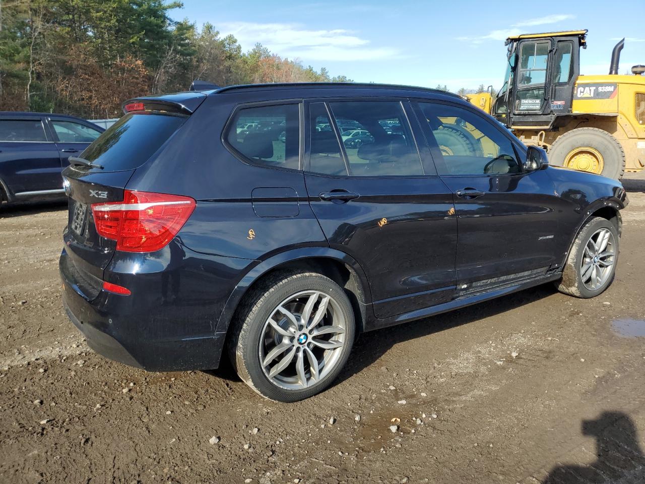 2017 BMW X3 VIN 5UXWX9C52H0T04216 Copart auction photo, front end / minor dent/scratches damage thumbnail 3