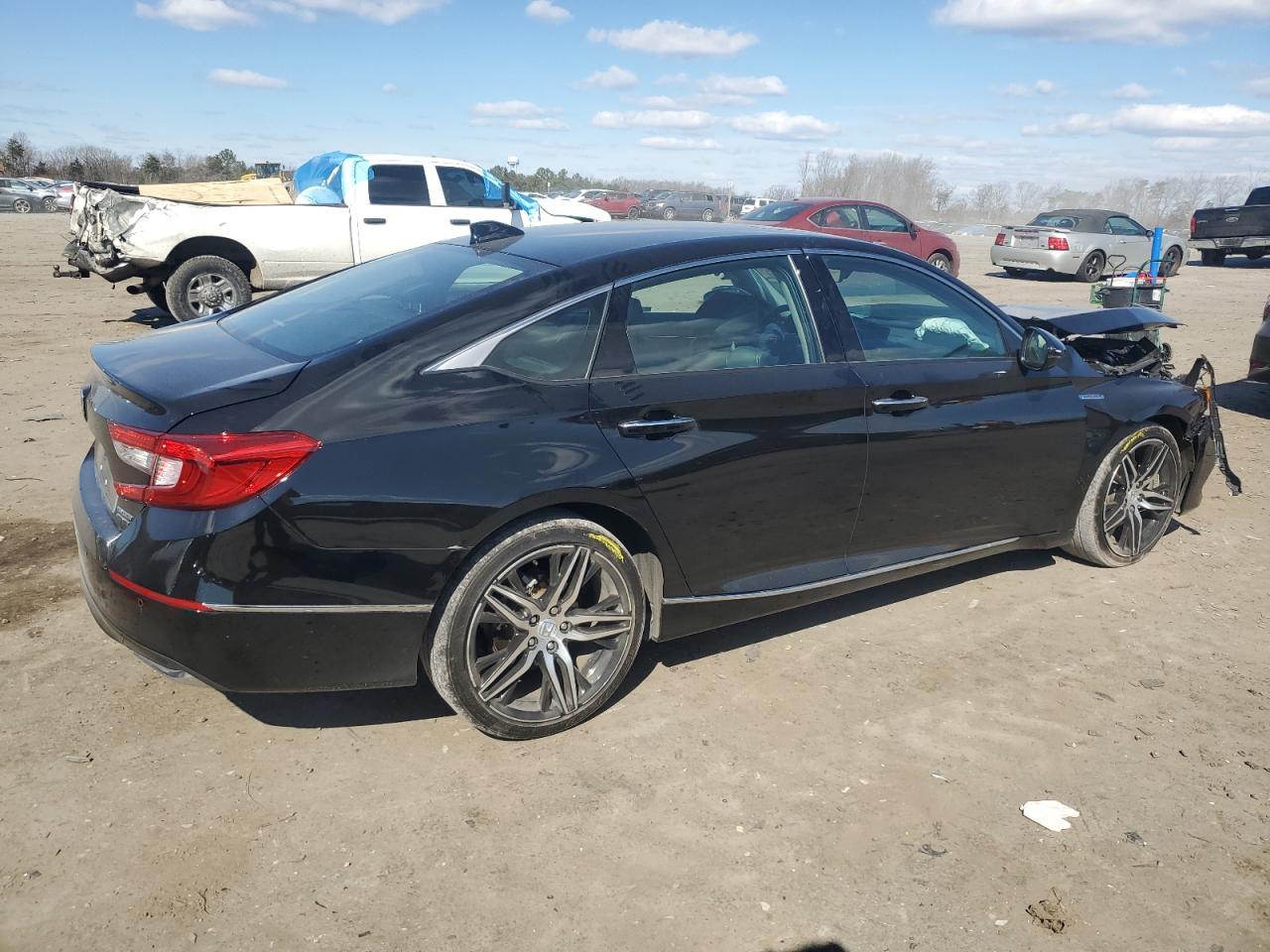 2021 Honda Accord VIN 1HGCV3F9XMA018853 Copart auction photo, front end / minor dent/scratches damage thumbnail 3
