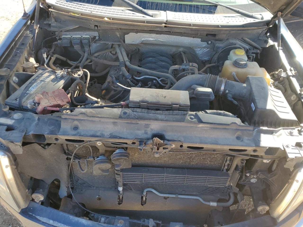 2014 Ford F-150 VIN 1FTFW1EFXEFC61393 Copart auction photo, front end / side damage thumbnail 13