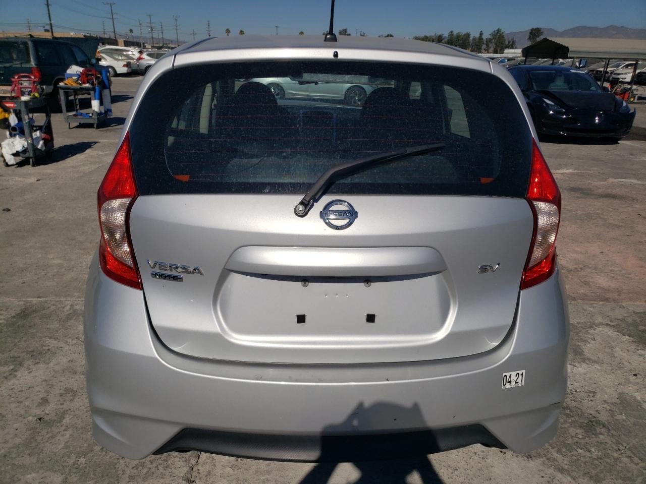 2019 Nissan Versa VIN 3N1CE2CP9KL361691 Copart auction photo, front end damage thumbnail 6