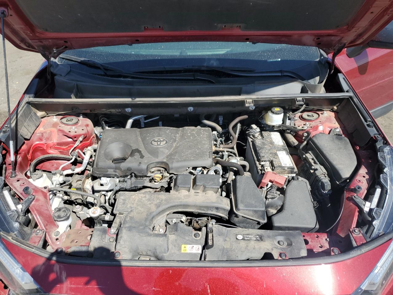 2023 Toyota RAV 4 VIN 2T3F1RFV1PW361418 Copart auction photo, all over damage thumbnail 13