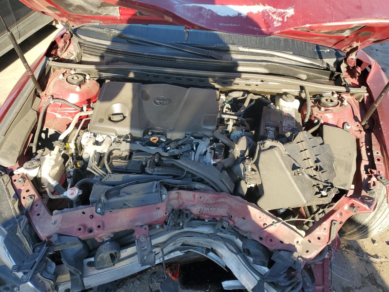 2019 Toyota Camry VIN 4T1B11HK5KU754603 Copart auction photo, front end / rear end damage thumbnail 11