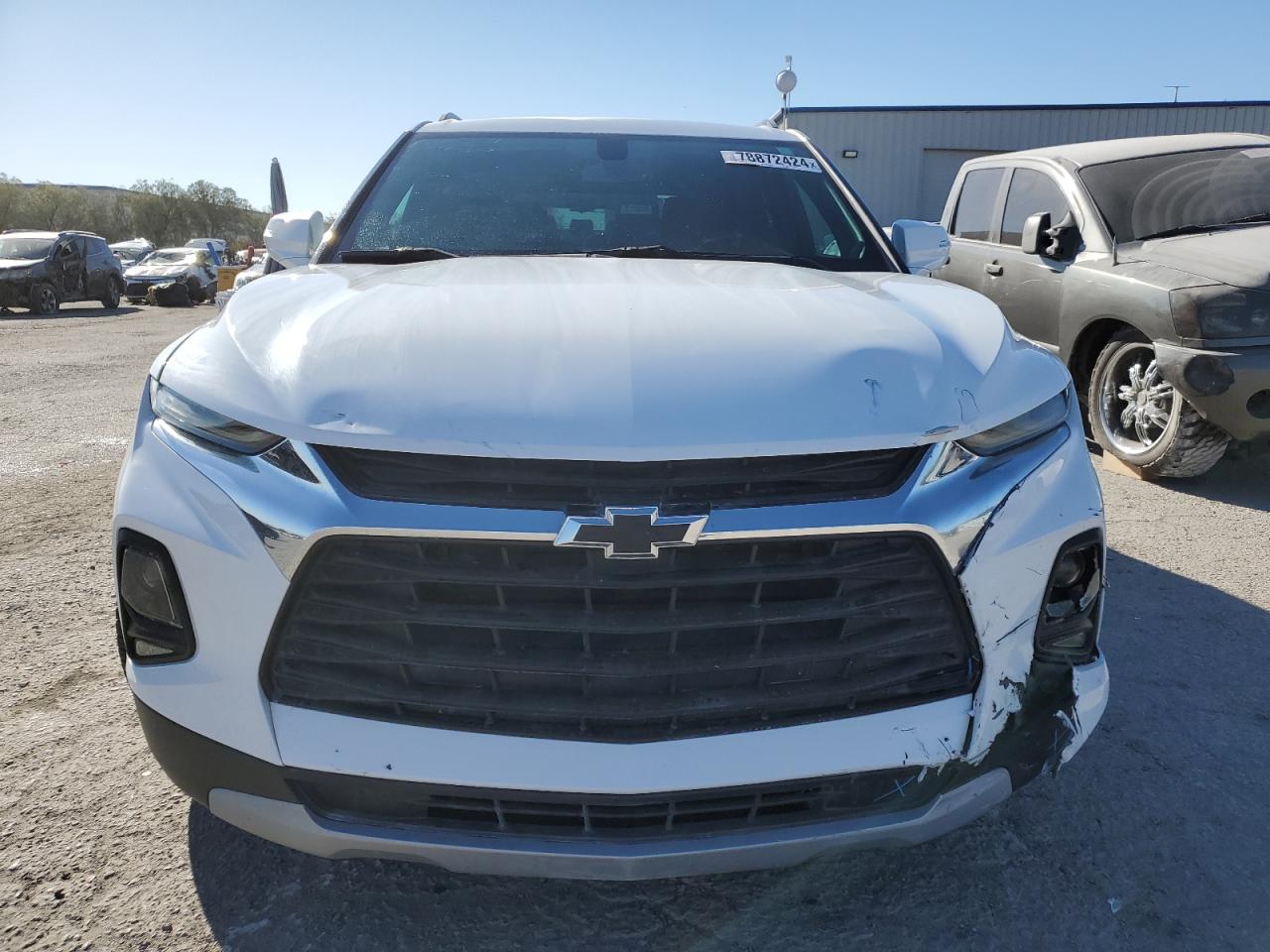 2020 Chevrolet Blazer VIN 3GNKBCRS6LS680905 Copart auction photo, front end damage thumbnail 5