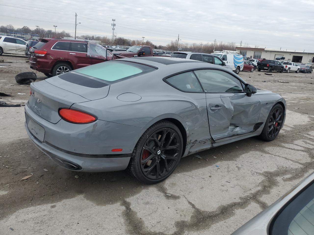 2023 Bentley Continental VIN SCBCG2ZG9PC011188 Copart auction photo, side damage thumbnail 3