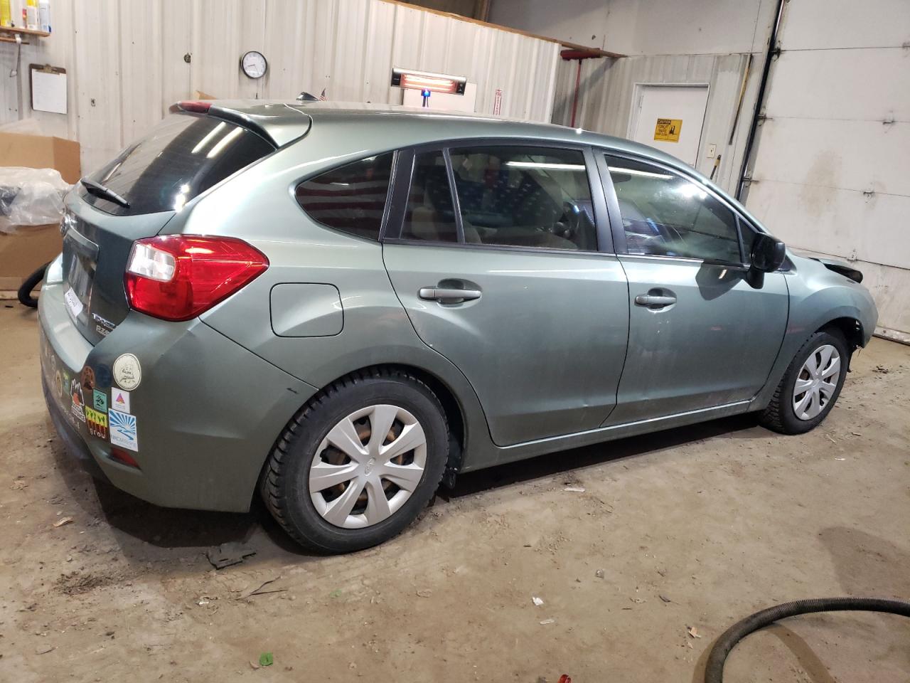 2014 Subaru Impreza VIN JF1GPAA63E9326029 Copart auction photo, front end / minor dent/scratches damage thumbnail 3