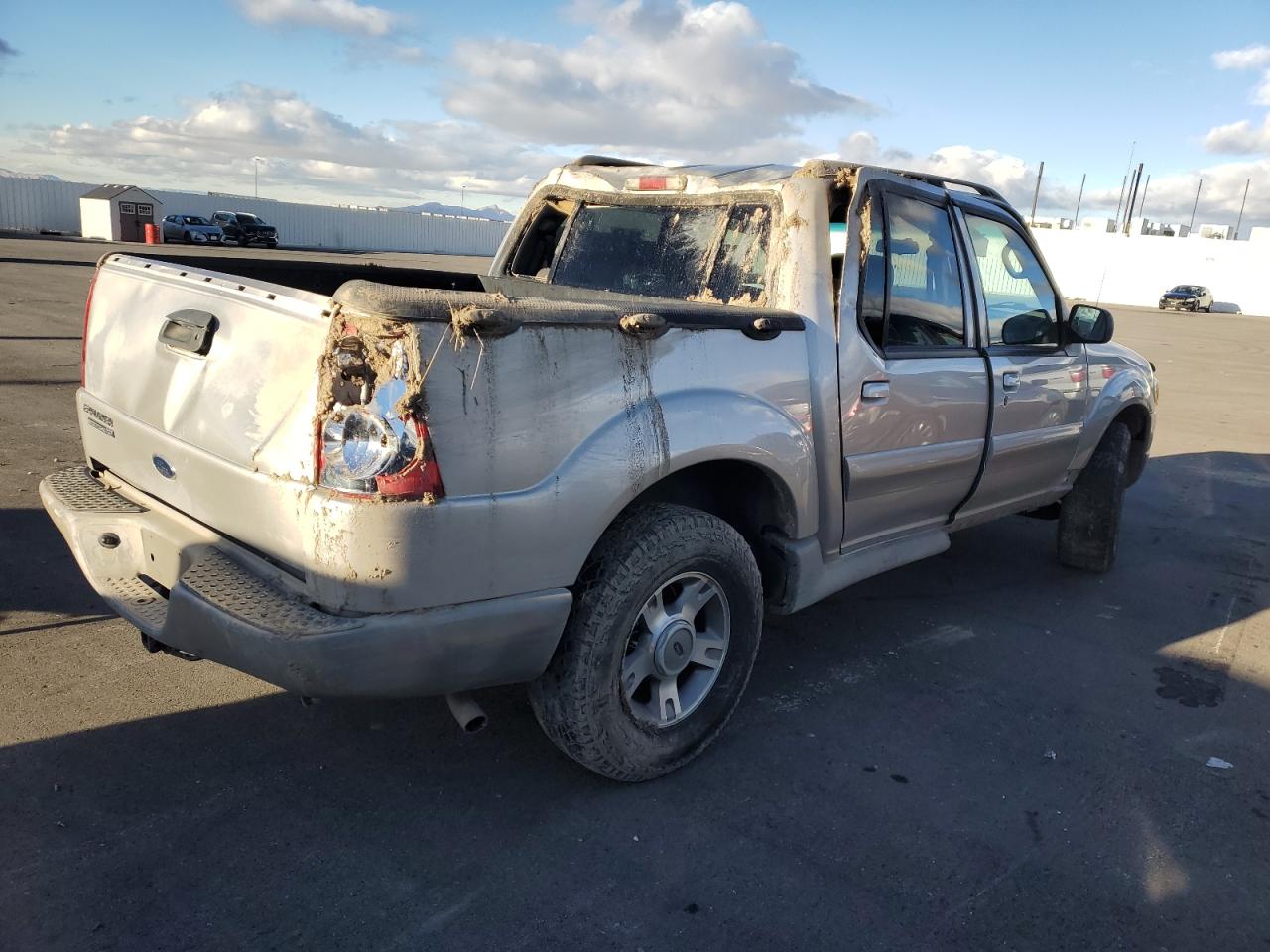 2003 Ford Explorer VIN 1FMZU77E03UC28062 Copart auction photo, all over damage thumbnail 3