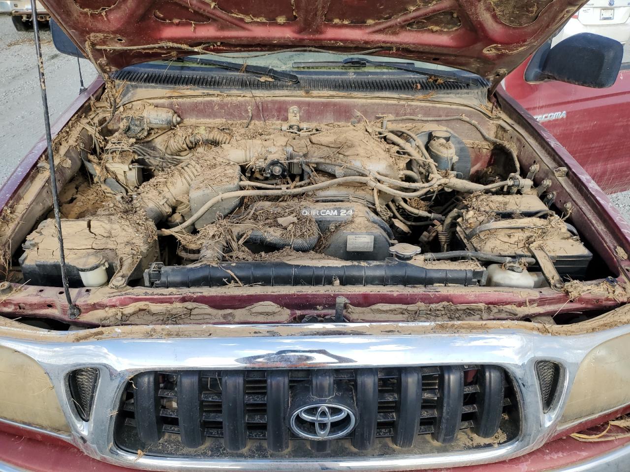 2004 Toyota Tacoma VIN 5TEHN72N74Z326499 Copart auction photo, water/flood / mechanical damage thumbnail 11