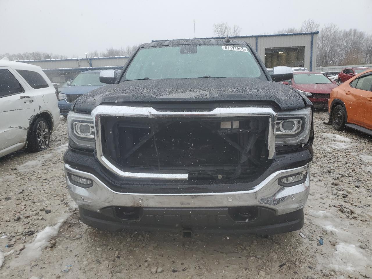 2018 GMC Sierra VIN 3GTU2NEC2JG308134 Copart auction photo, front end damage thumbnail 5