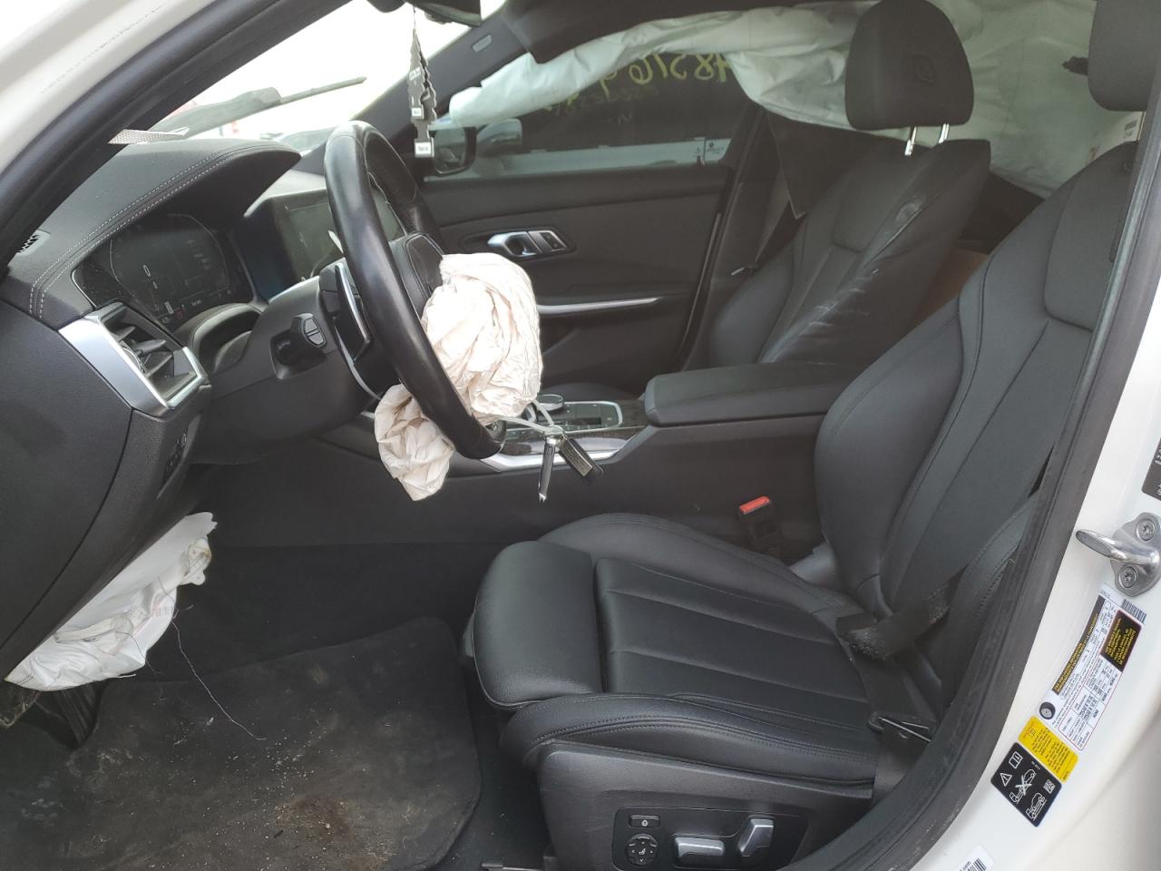 2020 BMW 3er VIN 3MW5R7J04L8B15615 Copart auction photo, front end damage thumbnail 7