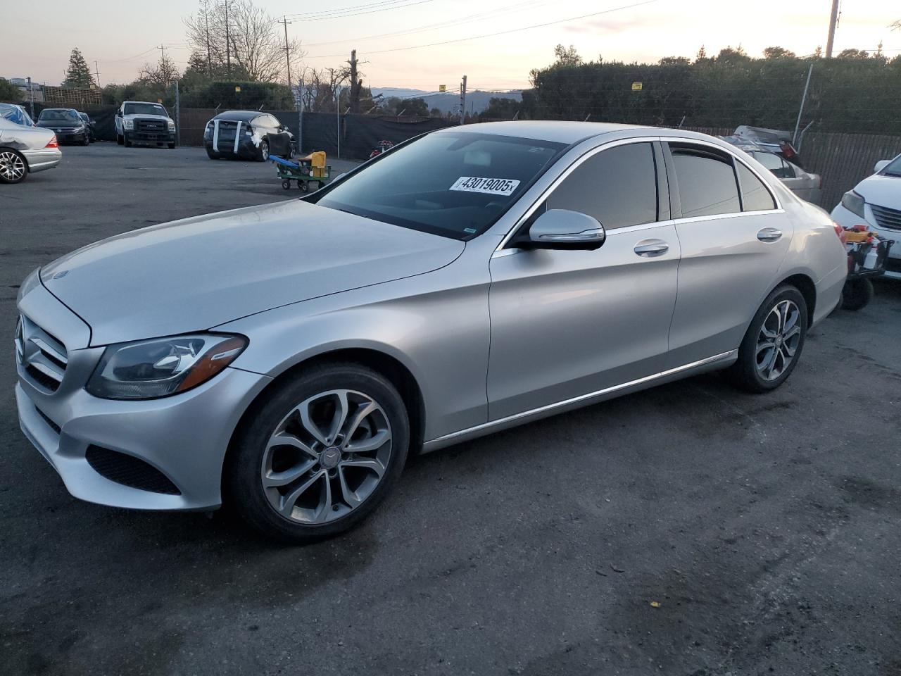 2015 Mercedes-Benz C-klasse VIN 55SWF4KB0FU031479