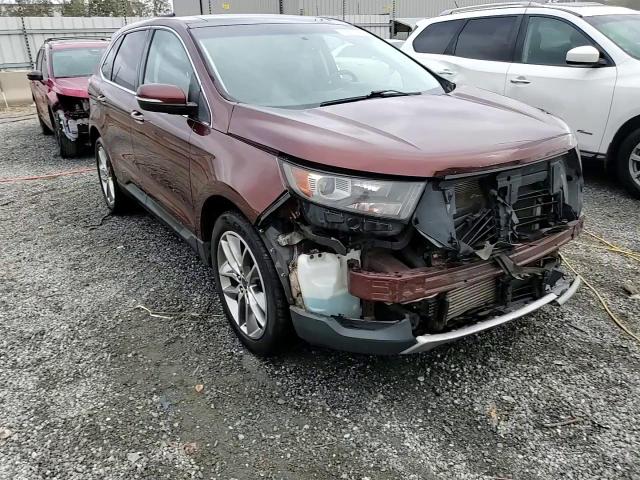 2015 Ford Edge VIN 2FMTK3K93FBC09689 Copart auction photo, front end damage thumbnail 13