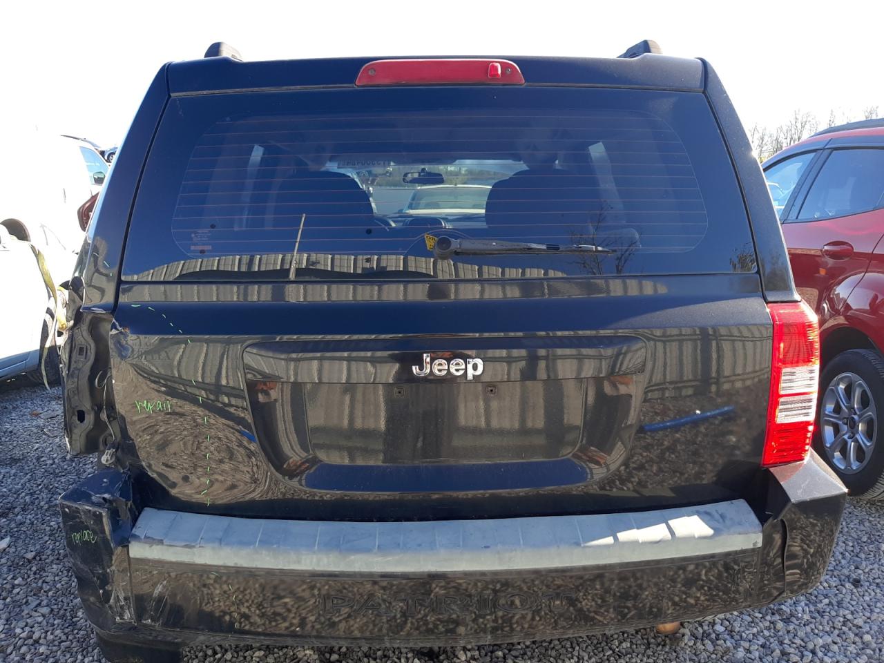 2010 Jeep Liberty (Patriot) VIN 1J4NT2GB8AD659822 Copart auction photo, rear end damage thumbnail 6