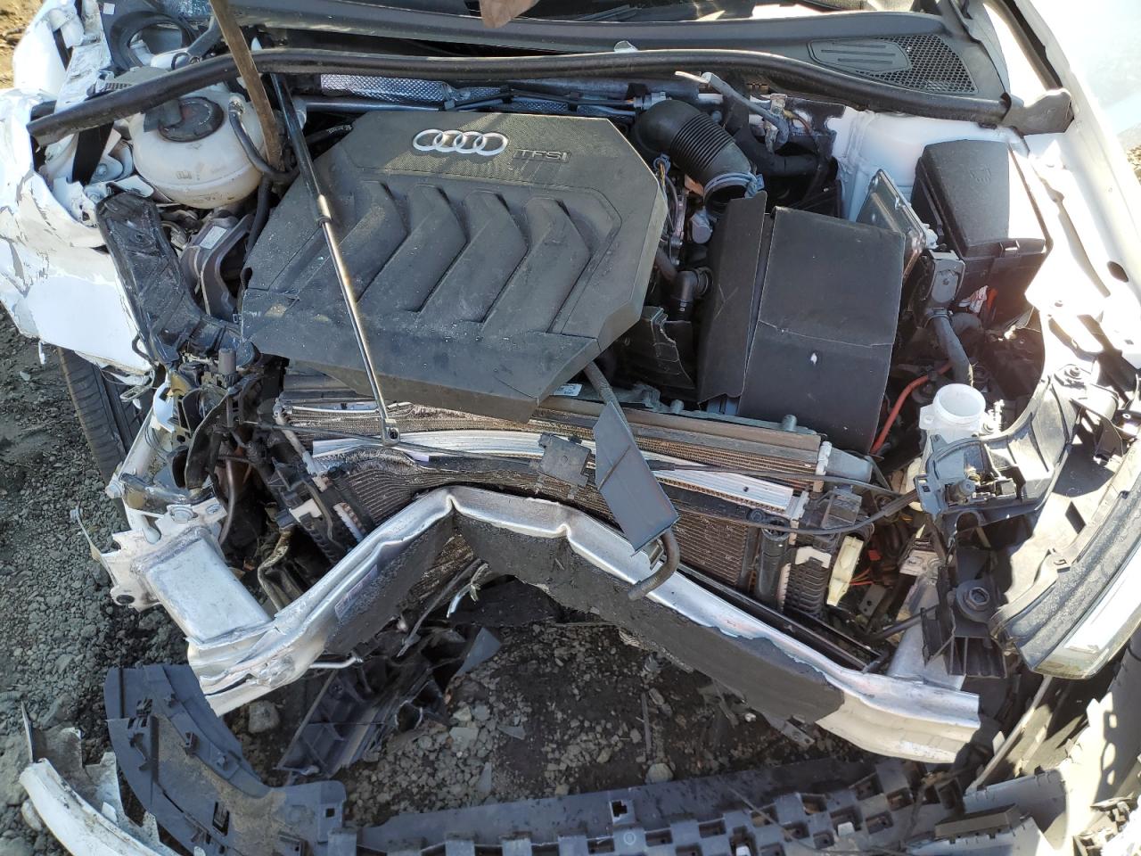 2018 Audi A3 VIN WAU5ULFF7J1026062 Copart auction photo, front end damage thumbnail 11