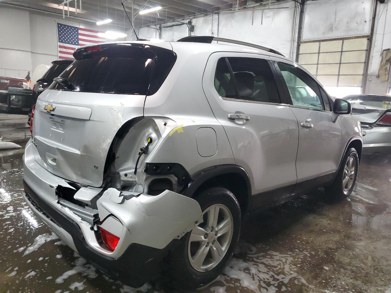 2019 Chevrolet Trax VIN KL7CJPSB3KB809692 Copart auction photo, rear end damage thumbnail 3
