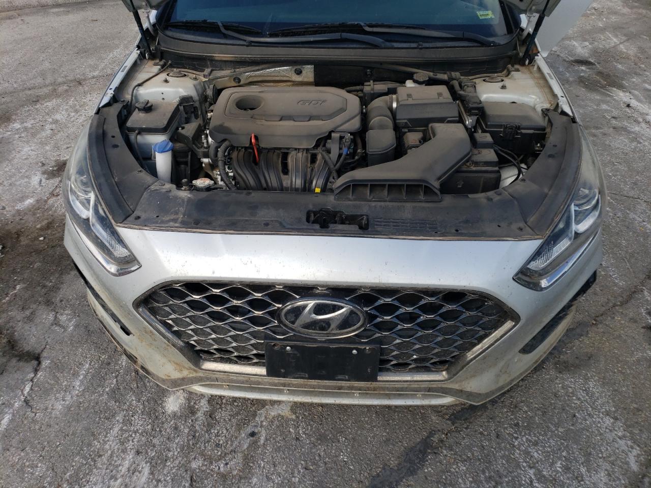 2018 Hyundai Sonata VIN 5NPE34AF3JH689432 Copart auction photo, rear end damage thumbnail 11