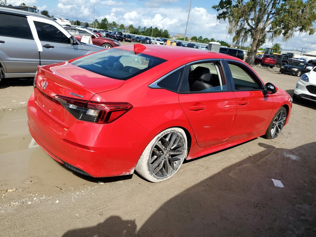 2023 Honda Civic VIN 2HGFE1F93PH304048 Copart auction photo, water/flood damage thumbnail 3
