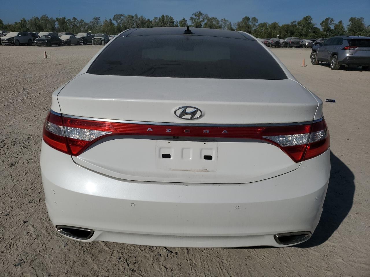 2012 Hyundai Azera VIN KMHFH4JG2CA192506 Copart auction photo, front end / minor dent/scratches damage thumbnail 6
