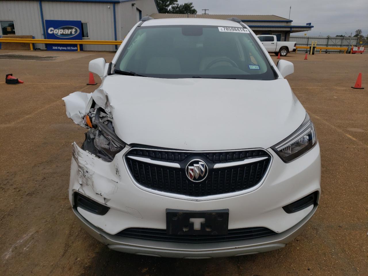 2020 Buick Encore VIN KL4CJASB5LB342741 Copart auction photo, front end damage thumbnail 5