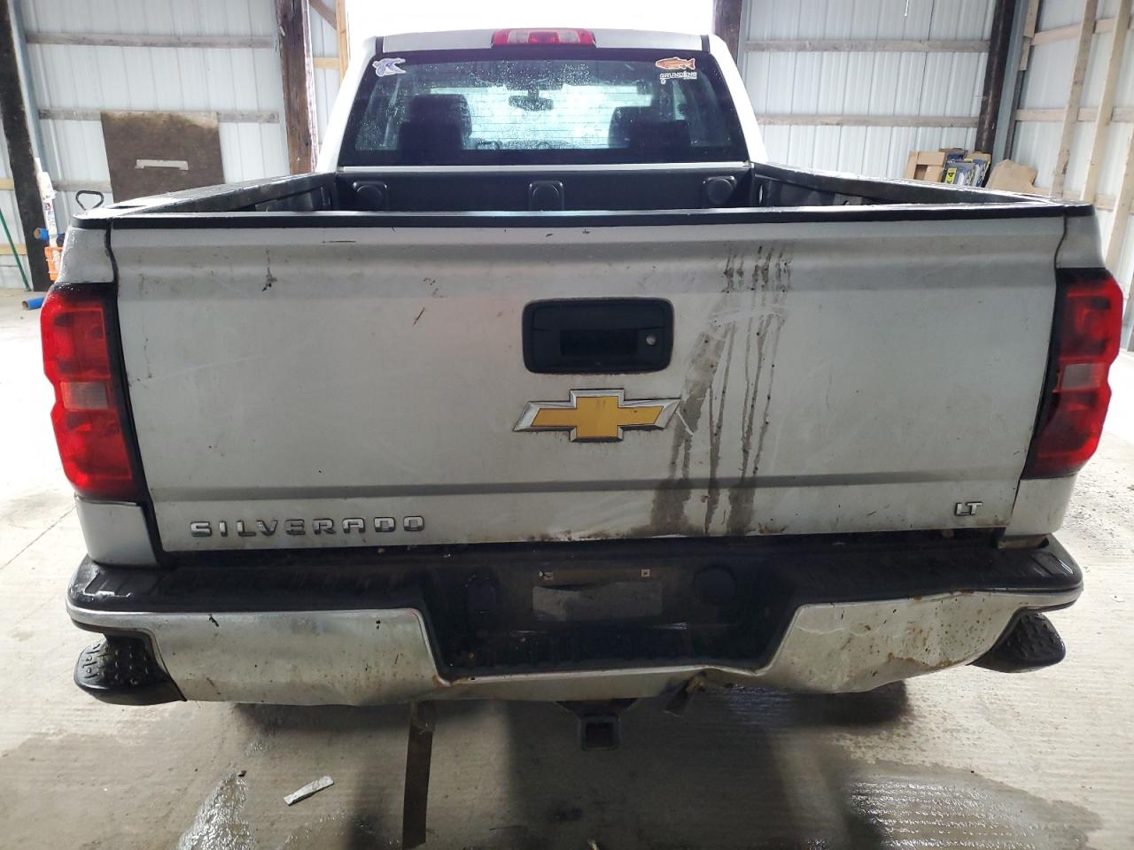 2017 Chevrolet Silverado VIN 1GCVKRECXHZ129491 Copart auction photo, side / front end damage thumbnail 6