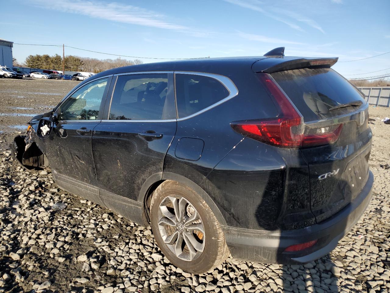 2022 Honda CR-V VIN 2HKRW2H53NH629165 Copart auction photo, front end / side damage thumbnail 2