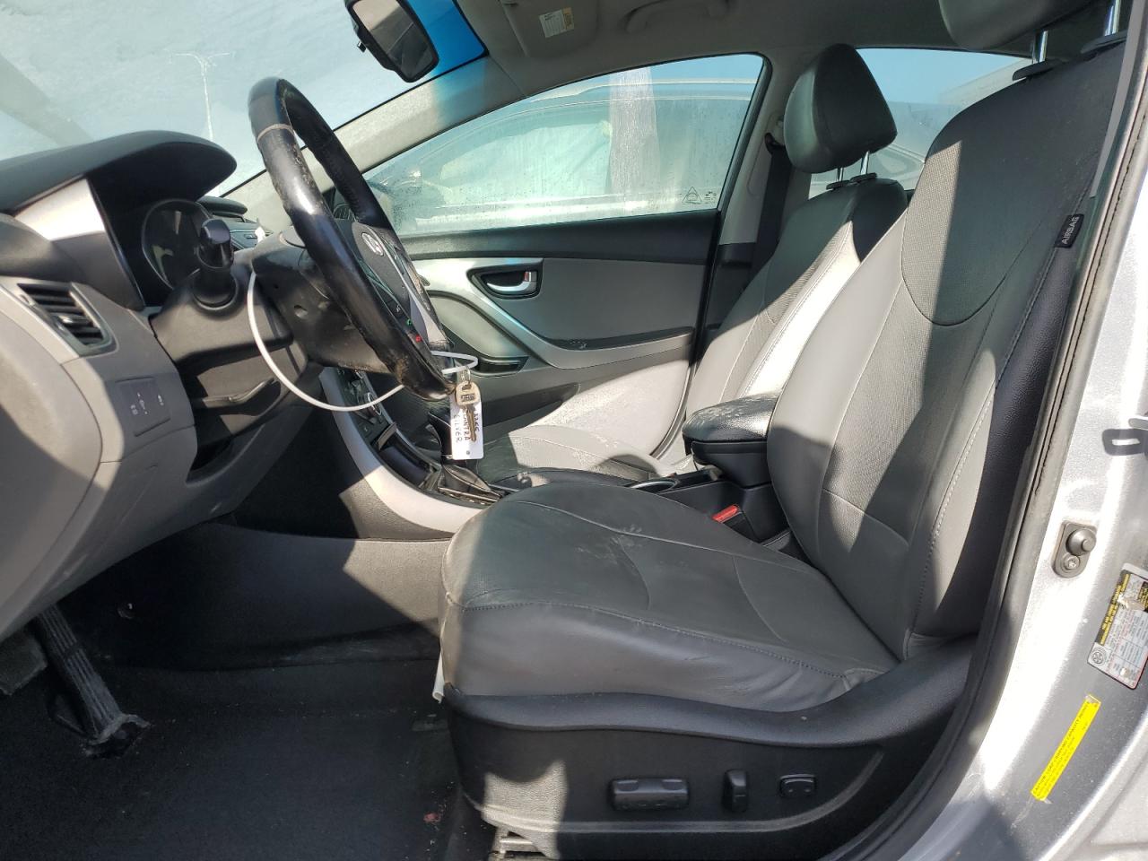2015 Hyundai Elantra VIN 5NPDH4AE0FH619222 Copart auction photo, front end damage thumbnail 7