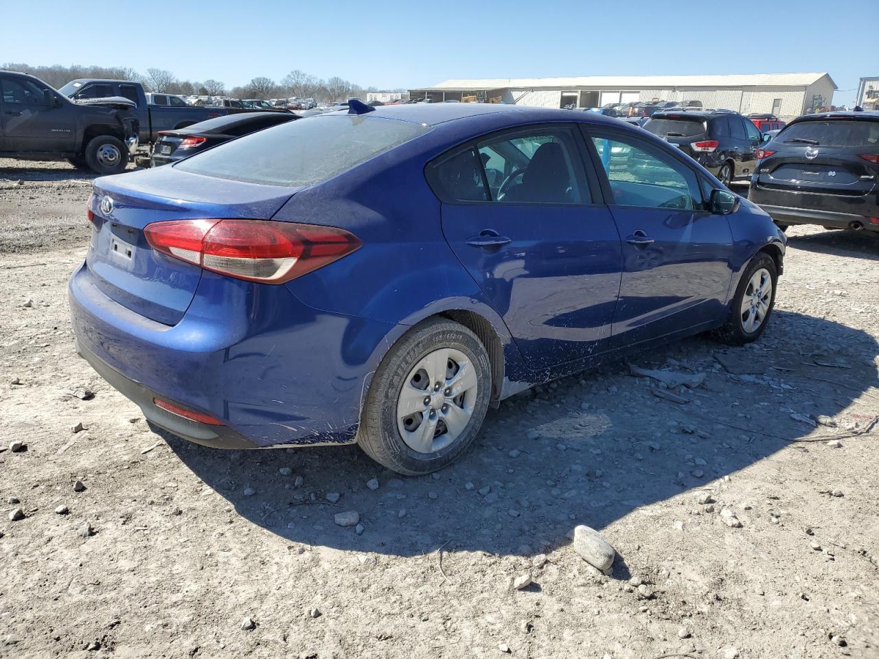 2017 KIA Forte VIN 3KPFK4A72HE070559 Copart auction photo, front end / minor dent/scratches damage thumbnail 3