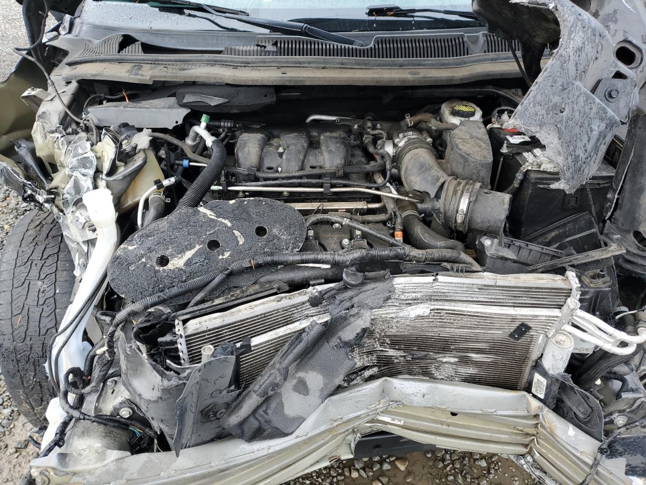 2018 Ford Explorer VIN 1FM5K8D80JGC42046 Copart auction photo, all over damage thumbnail 12