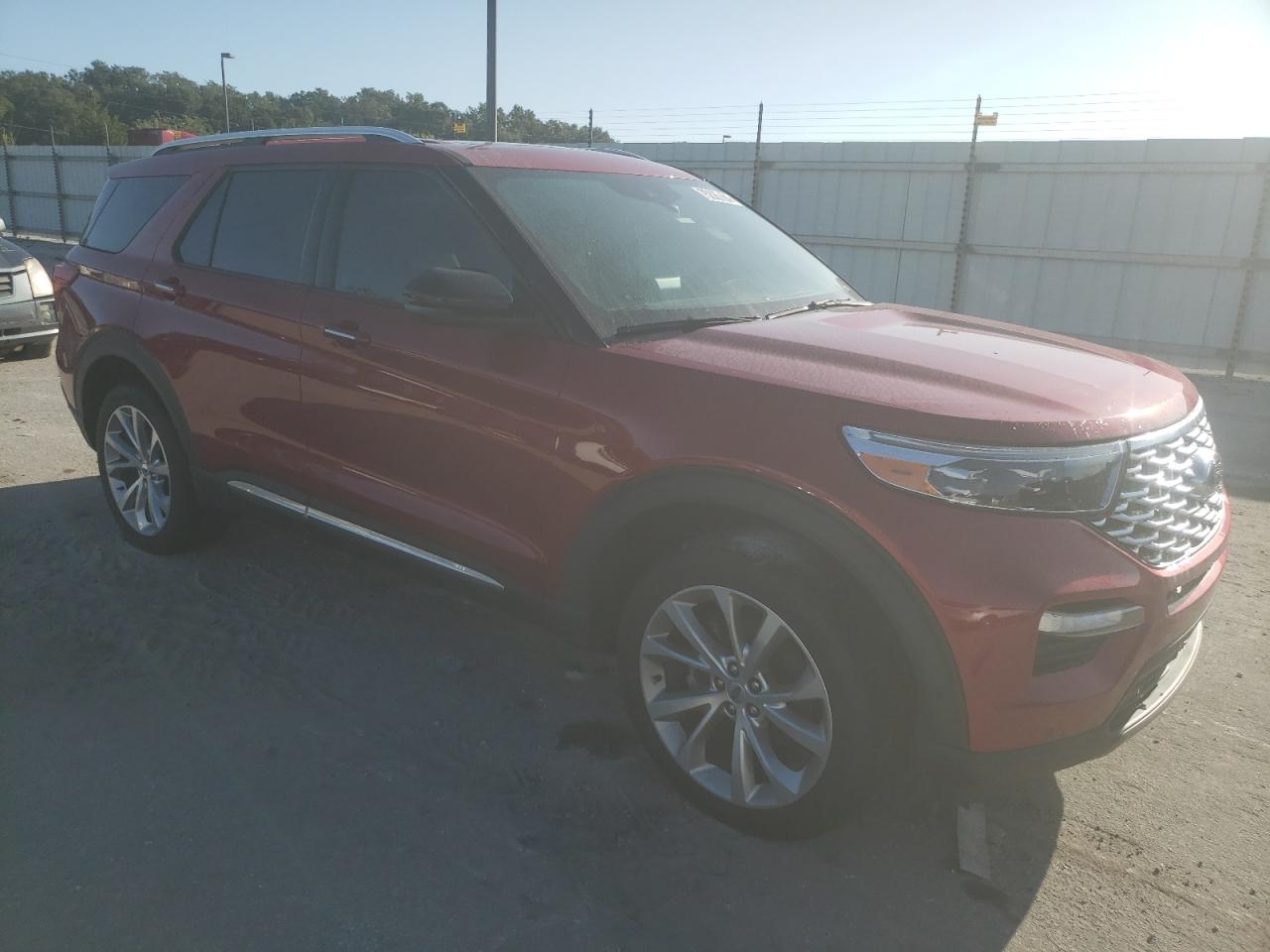 2022 Ford Explorer VIN 1FM5K8HC3NGA16443 Copart auction photo, undercarriage / minor dent/scratches damage thumbnail 4