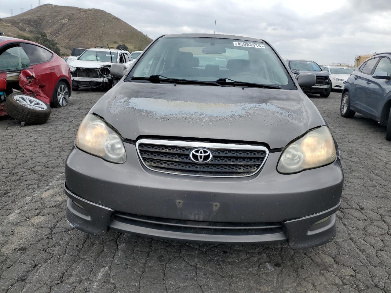 2007 Toyota Corolla VIN 1NXBR32E07Z805844 Copart auction photo, front end damage thumbnail 5