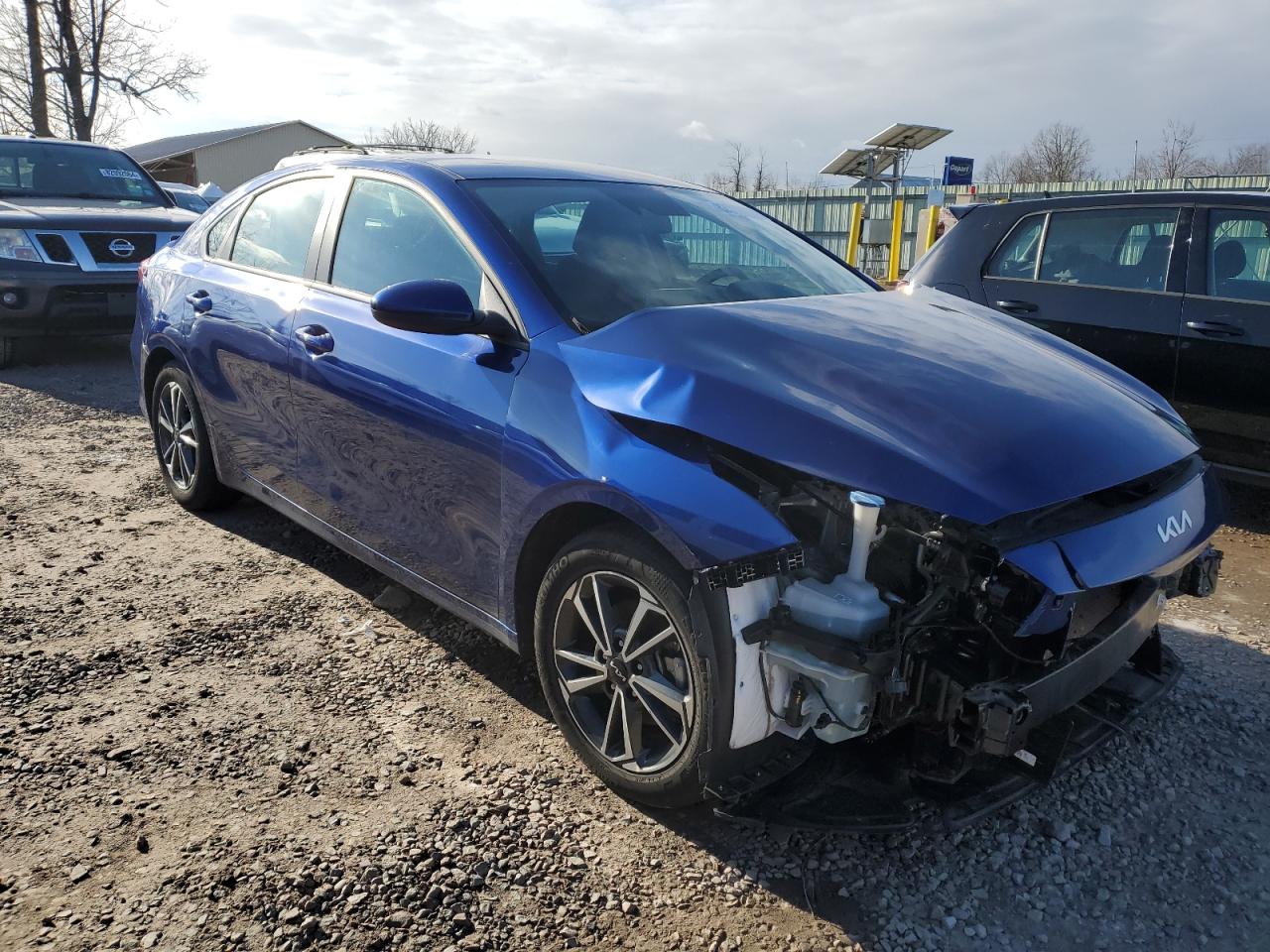 2023 KIA Forte VIN 3KPF24AD1PE549513 Copart auction photo, front end damage thumbnail 4