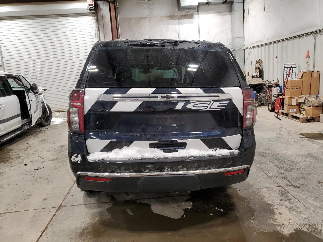 2021 Chevrolet Tahoe VIN 1GNSKLED5MR479380 Copart auction photo, front end / side damage thumbnail 6