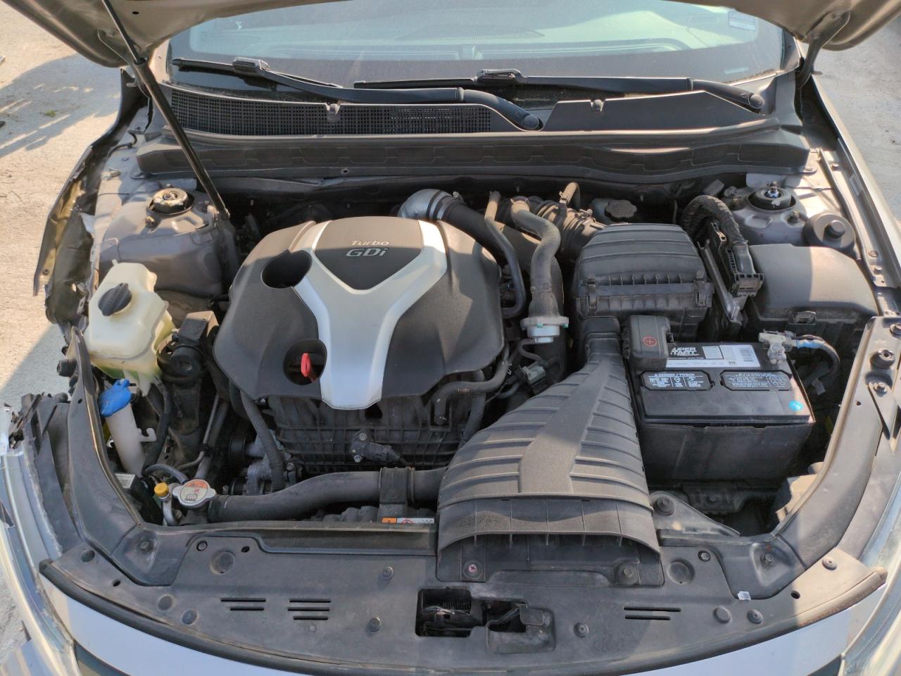 2014 KIA Optima VIN 5XXGR4A60EG334632 Copart auction photo, all over / undercarriage damage thumbnail 13