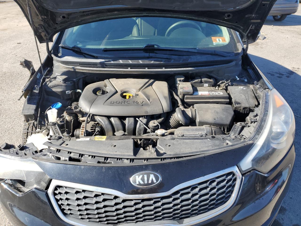 2015 KIA Forte VIN KNAFX4A60F5303790 Copart auction photo, front end / side damage thumbnail 11
