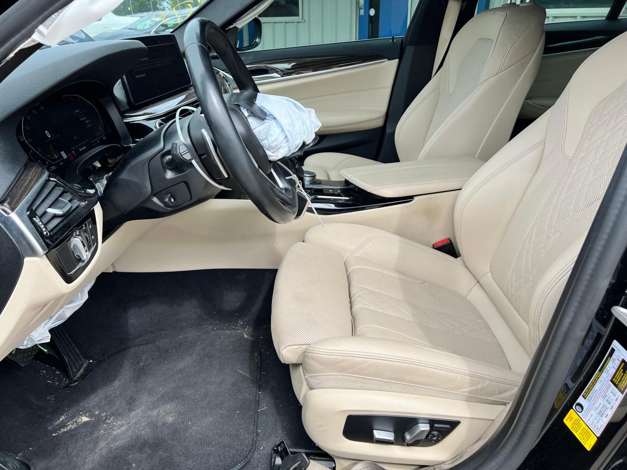 2022 BMW 5er VIN WBA53BH01NCH61591 Copart auction photo, front end damage thumbnail 7