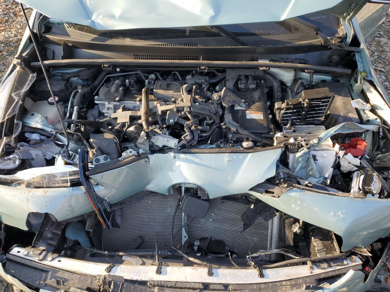 2019 Toyota Prius VIN JTDKARFU2K3090905 Copart auction photo, front end damage thumbnail 12