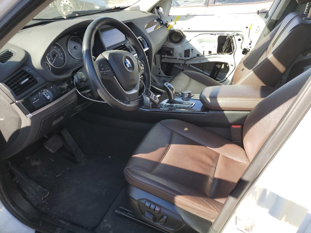 2016 BMW X4 VIN 5UXXW3C53G0R21045 Copart auction photo, front end / side damage thumbnail 7