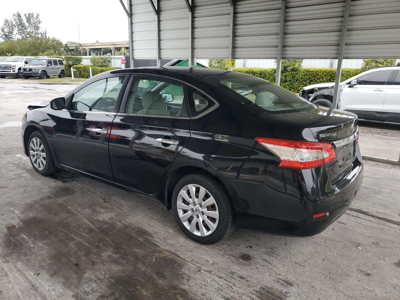 2013 Nissan Sentra VIN 3N1AB7AP0DL612973 Copart auction photo, front end damage thumbnail 2