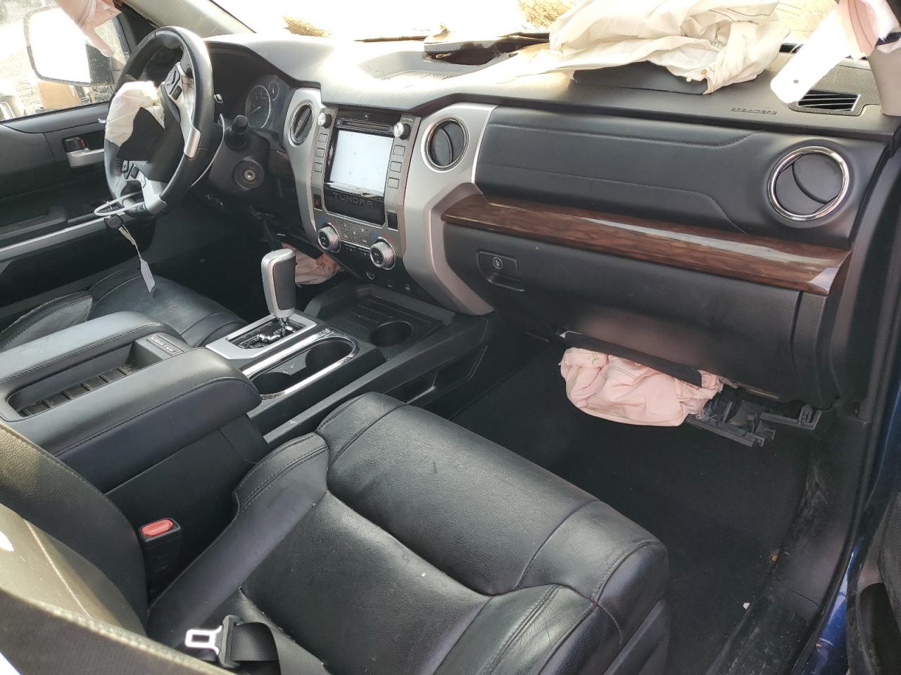 2014 Toyota Tundra VIN 5TFFY5F14EX154192 Copart auction photo, burn - engine / front end damage thumbnail 8