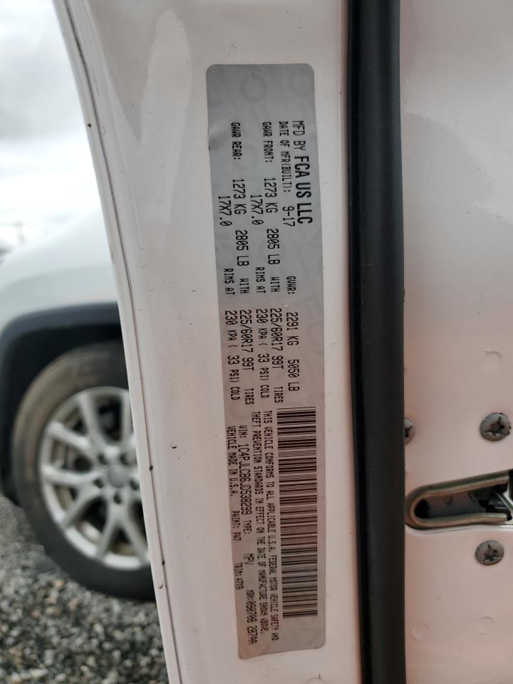 2018 Jeep Grand Cherokee VIN 1C4PJLCB6JD538299 Copart auction photo, front end damage thumbnail 15