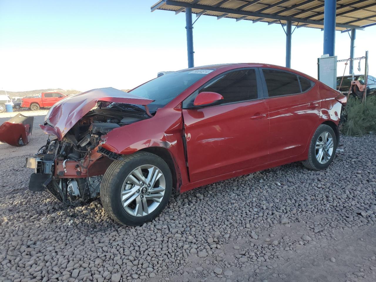 2019 Hyundai Elantra VIN KMHD84LF4KU767116