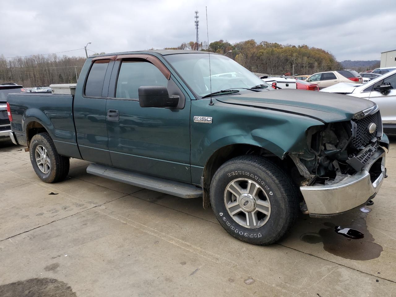 2007 Ford F-150 VIN 1FTPX14V47FB03239 Copart auction photo, front end damage thumbnail 4