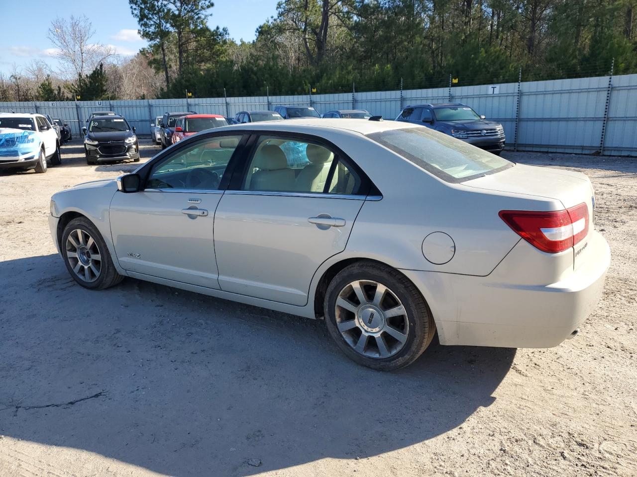 2007 Lincoln MKZ VIN 3LNHM26T77R666234 Copart auction photo, side damage thumbnail 2