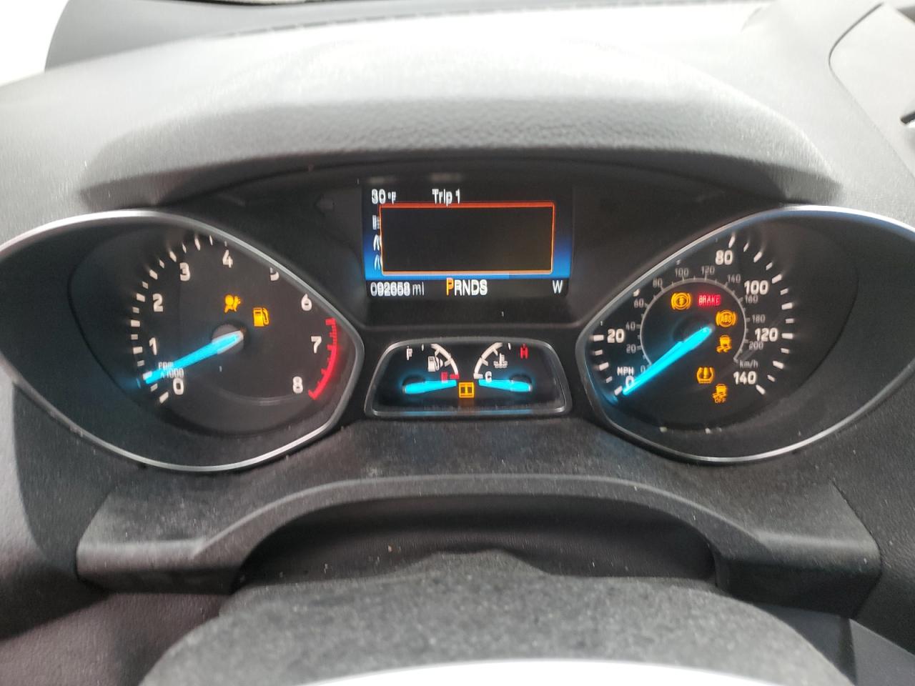 2017 Ford Escape VIN 1FMCU0GD4HUD66098 Copart auction photo, side / undercarriage damage thumbnail 9