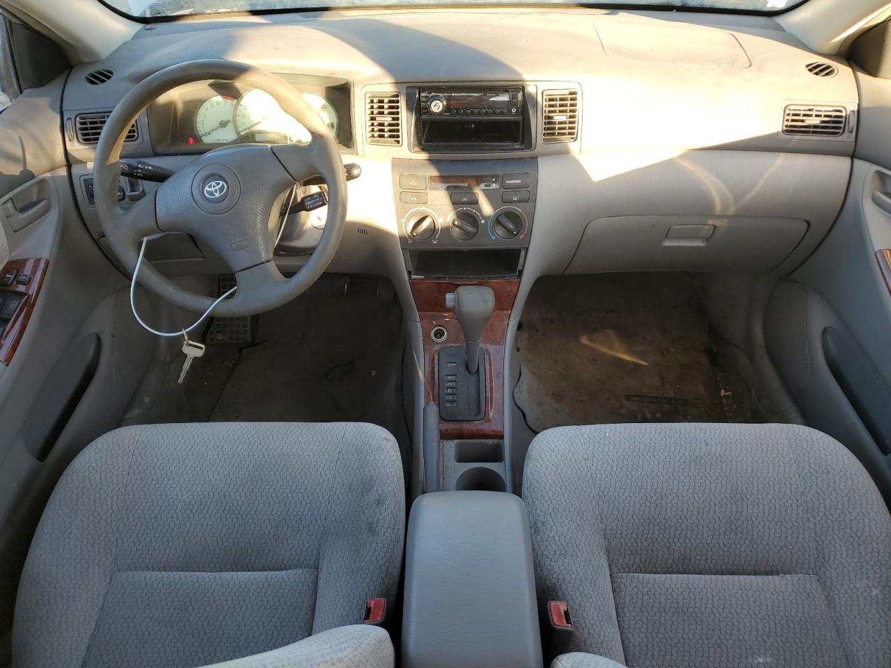2003 Toyota Corolla VIN JTDBR32E230045776 Copart auction photo, normal wear / front end damage thumbnail 8