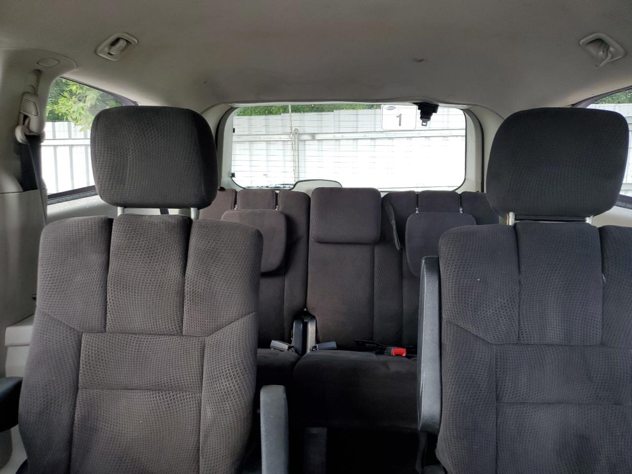 2014 Dodge Caravan VIN 2C4RDGBGXER351011 Copart auction photo, vandalism damage thumbnail 10