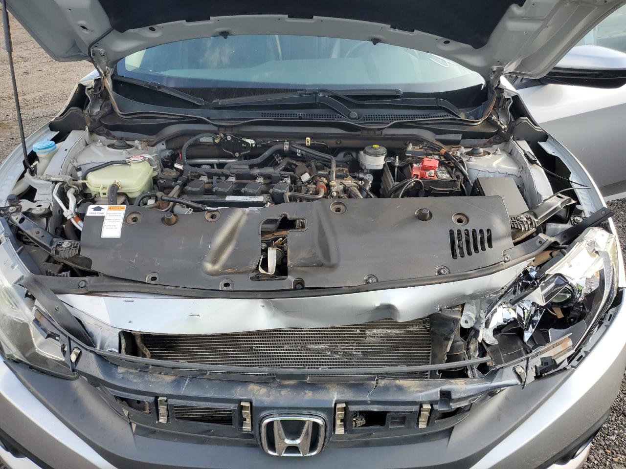 2016 Honda Civic VIN 2HGFC1F76GH637350 Copart auction photo, front end damage thumbnail 11