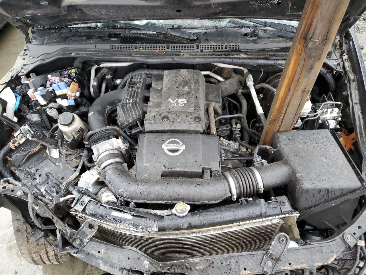 2016 Nissan Navara (Frontier) VIN 1N6AD0EV4GN743168 Copart auction photo, rollover damage thumbnail 11