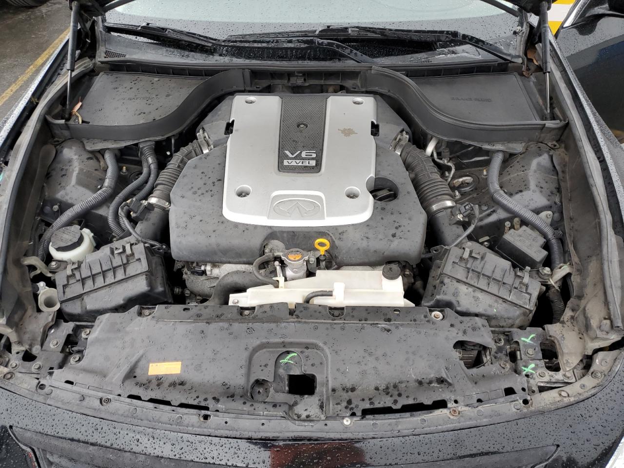 2012 Infiniti G VIN JN1CV6AR7CM978266 Copart auction photo, vandalism damage thumbnail 11
