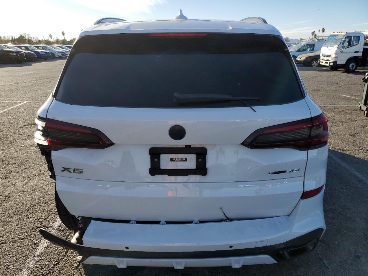2023 BMW X5 VIN 5UXCR4C06P9P72139 Copart auction photo, rear end / side damage thumbnail 6