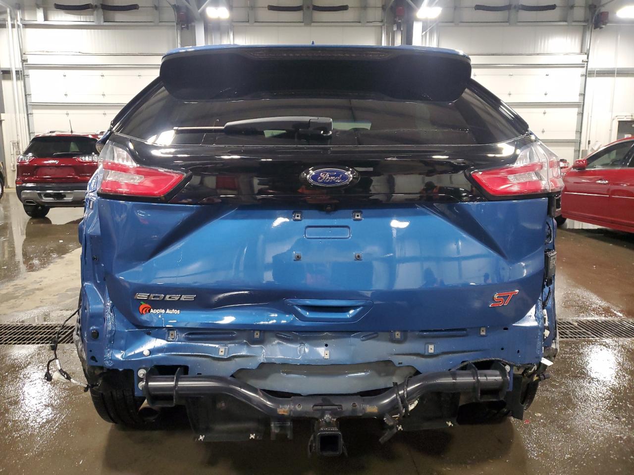 2019 Ford Edge VIN 2FMPK4AP2KBB69641 Copart auction photo, rear end damage thumbnail 6